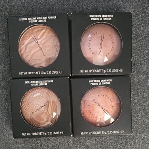 MAC Cosmetics Highlight Powder Bundle: Four Shades, Three Formulas